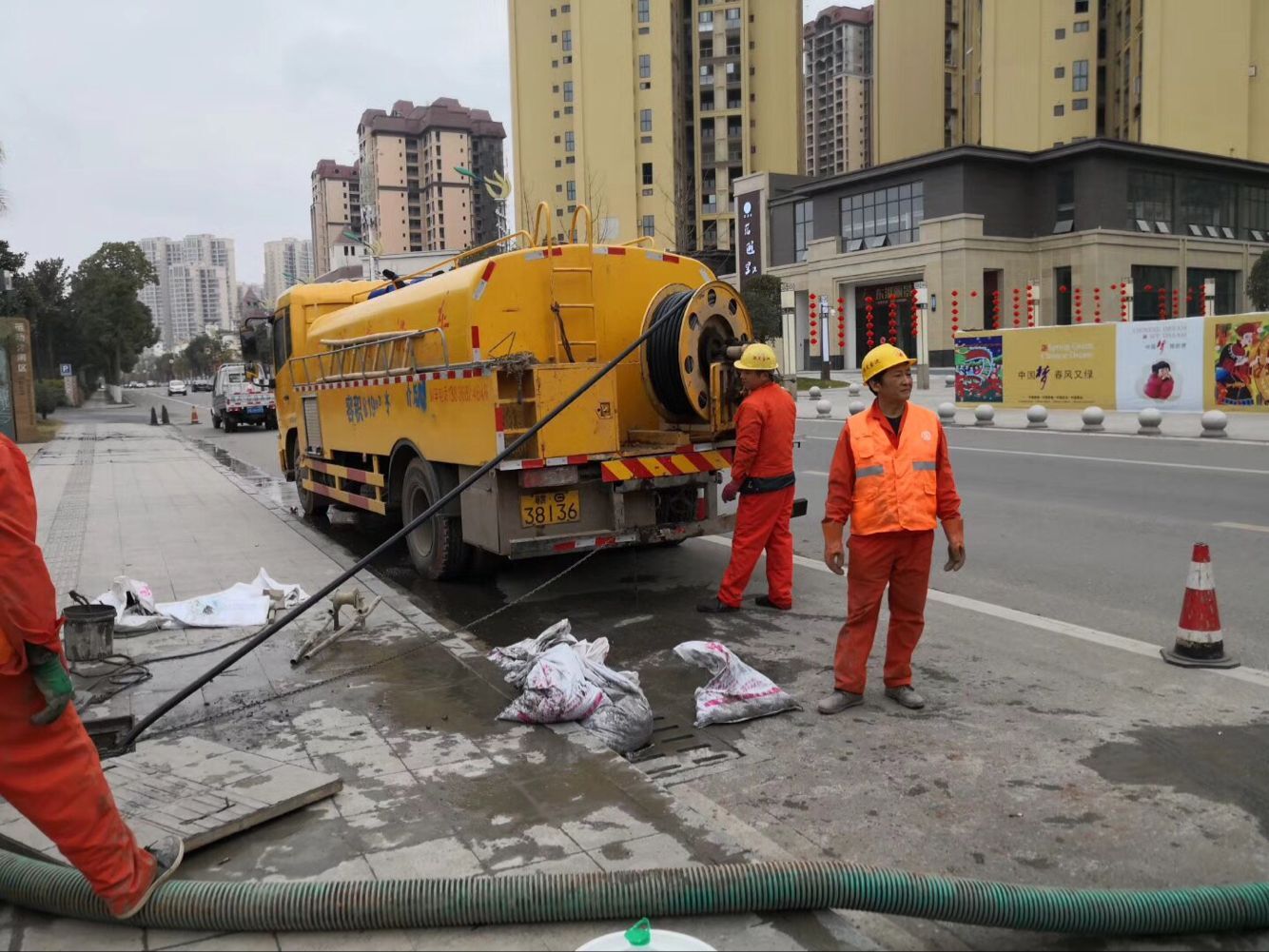 平阳排污管道清淤-管道清洗